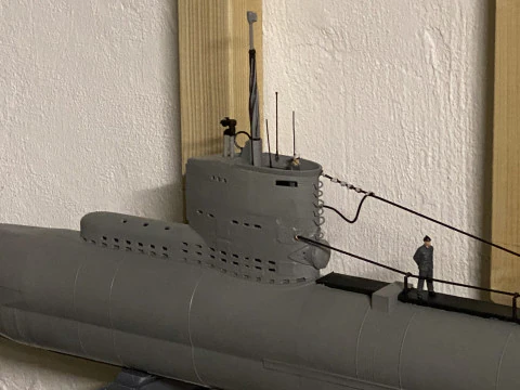 Uboat XXIII submarine 3D Print Model