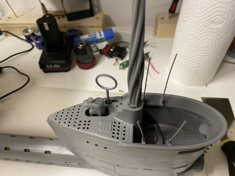 Uboat XXIII submarine 3D Принт Модель