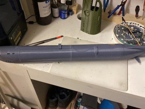 Uboat XXIII submarine 3D Print Model