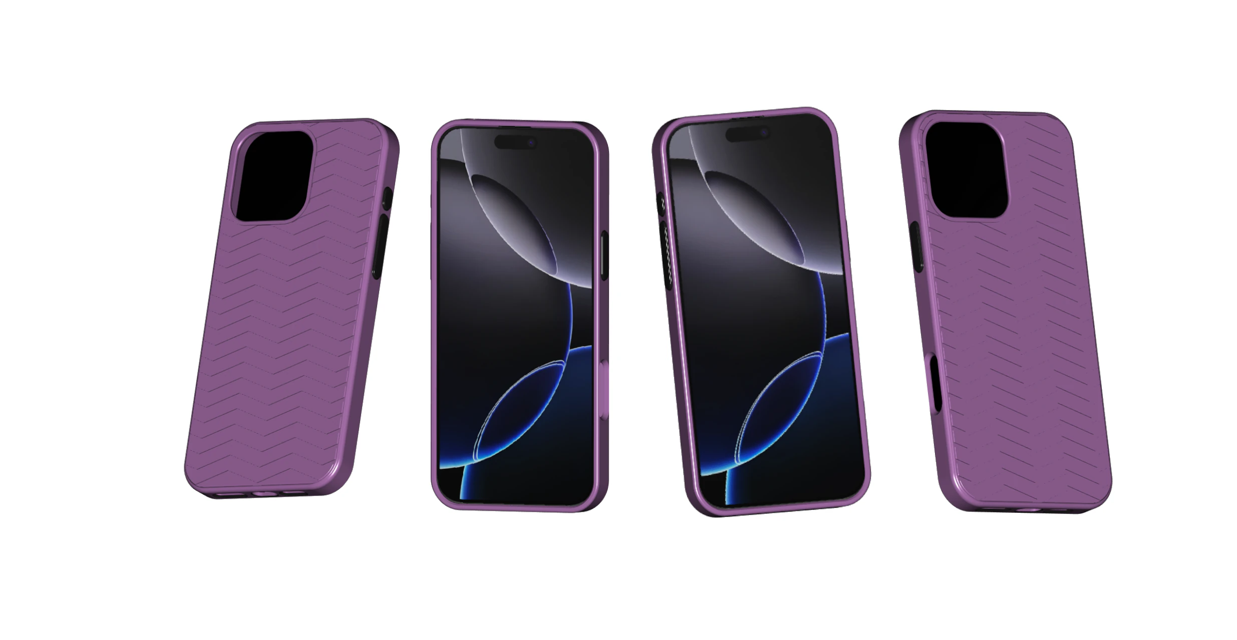 Iphone 16 Pro max case 3D Print Model .c4d .max .obj .3ds .fbx .stl .blend