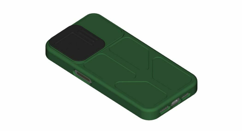 Iphone 15 Pro case with camera cover Modèles 3D en vedette .c4d .max .obj .3ds .fbx .stl .blend