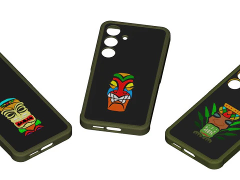 Capas Samsung Galaxy S24 Modelo de Impressão 3D