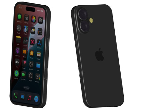 Iphone 16 CAD model 3D Model