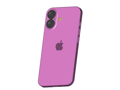Iphone 16 CAD model 3D Модель