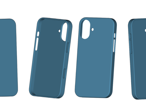 Iphone 16 phone case 3D-printmodel