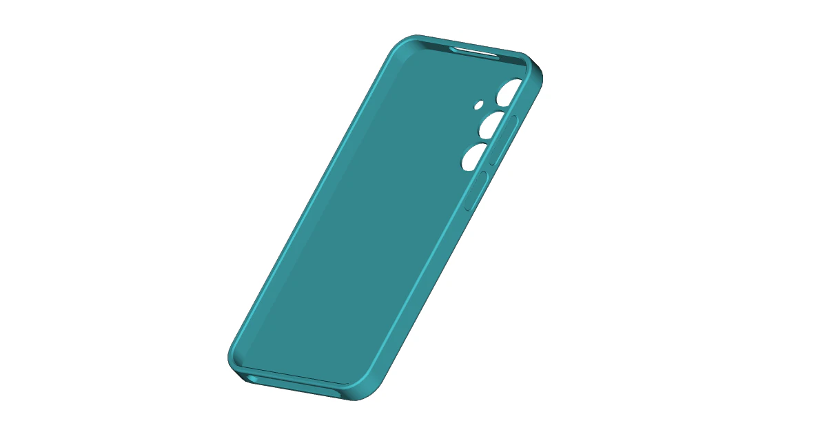 Samsung Galaxy A16 5G case 3D Print Model .c4d .max .obj .3ds .fbx .stl .blend