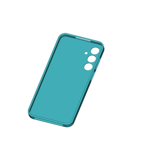 Samsung Galaxy A16 case 3D Print Model .c4d .max .obj .3ds .fbx .stl .blend