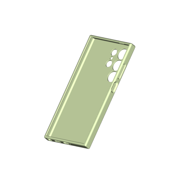 Samsung Galaxy S24 Ultra case 3D Print Model .c4d .max .obj .3ds .fbx .stl .blend 