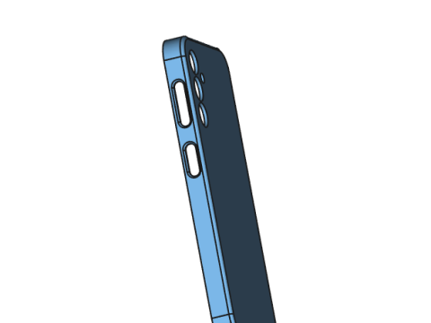 Samsung Galaxy A14 case Modelo de Impressão 3D