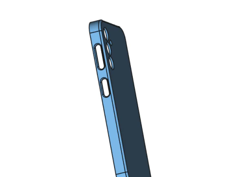 Samsung Galaxy A14 case 3D Print Model