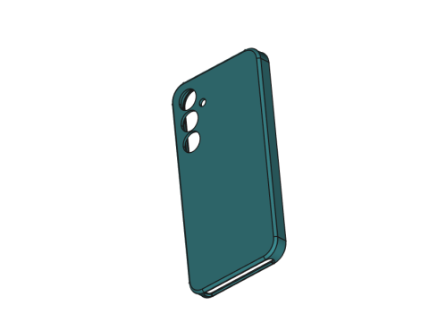 Samsung Galaxy A55 phone case Model do druku 3D