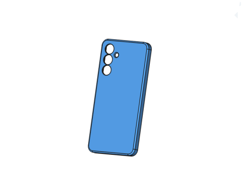 Samsung Galaxy M55 case 3D Print Model