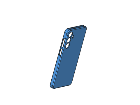 Samsung Galaxy M55 case 3D Print Model