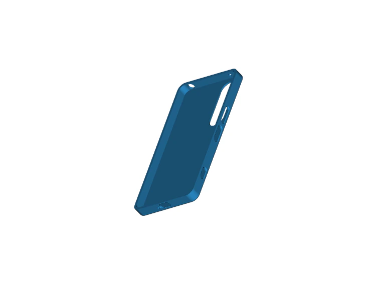Sony Xperia 1 VI phone case 3D Print Model .c4d .max .obj .3ds .fbx .stl .blend 