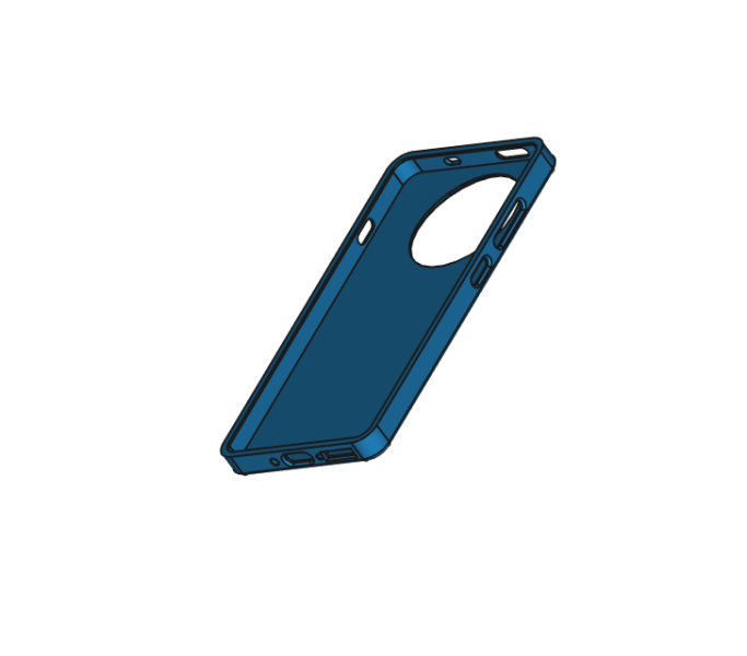 OnePlus Ace 5 Pro case Modelo de impresión 3D .c4d .max .obj .3ds .fbx .stl .blend 