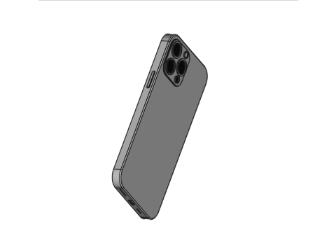 Modle CAO de liPhone 13 Pro Max 3D Принт Модель