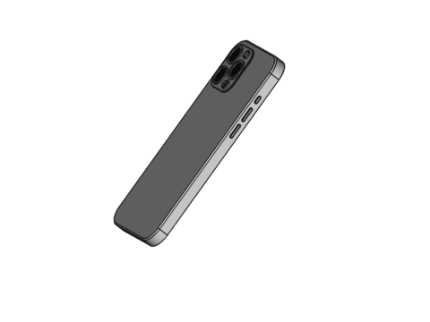 Modle CAO de liPhone 13 Pro Max 3D Принт Модель