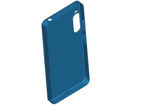 Sony Xperia 10 V case 3D-Druckmodell