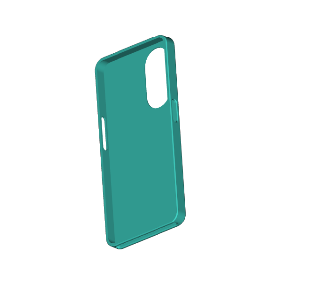 Oppo A98 case 3D Print Model .c4d .max .obj .3ds .fbx .stl .blend 