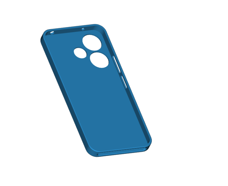 Xiaomi Poco M6 Plus case Model do druku 3D .c4d .max .obj .3ds .fbx .stl .blend 