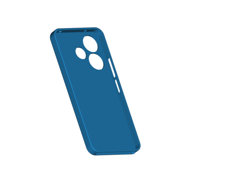 Xiaomi Redmi 13 case 3D Принт Модель .c4d .max .obj .3ds .fbx .stl .blend 
