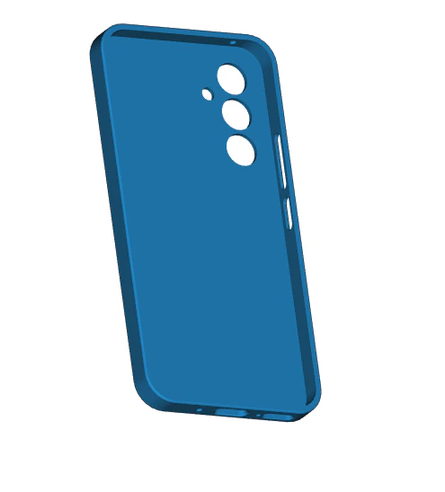 Samsung Galaxy A54 case 3D Print Model .c4d .max .obj .3ds .fbx .stl .blend