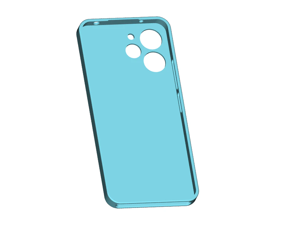 Xiaomi Redmi 12 case 3D Print Model .c4d .max .obj .3ds .fbx .stl .blend 