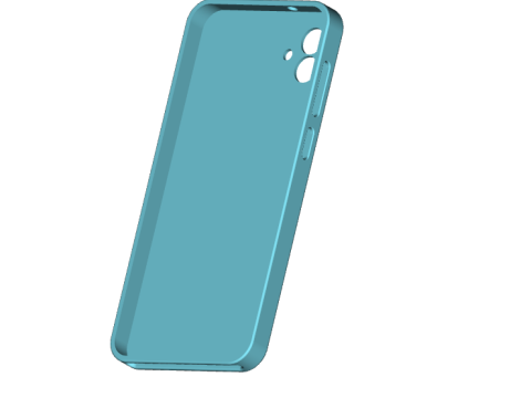 Samsung Galaxy A04 case Model Cetak 3D