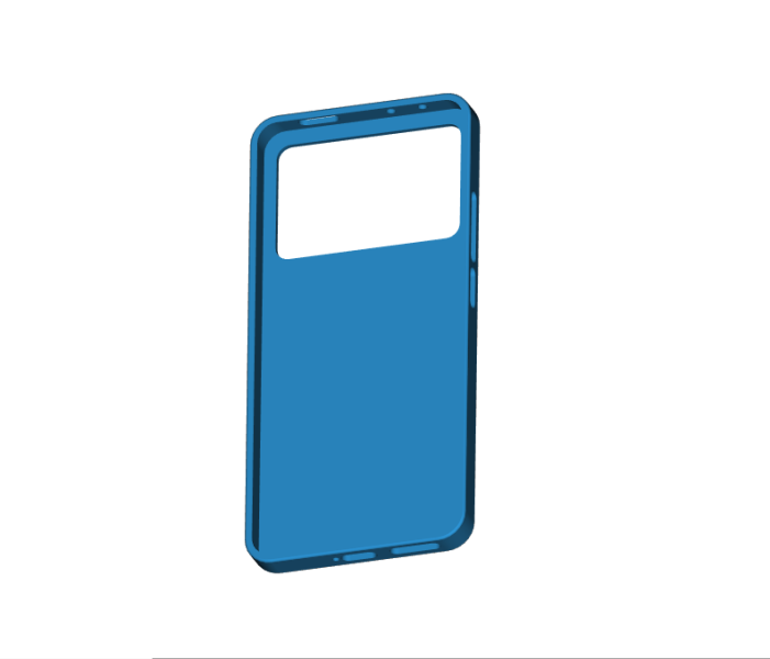 Xiaomi Poco X6 Pro case Model Cetak 3D .c4d .max .obj .3ds .fbx .stl .blend 