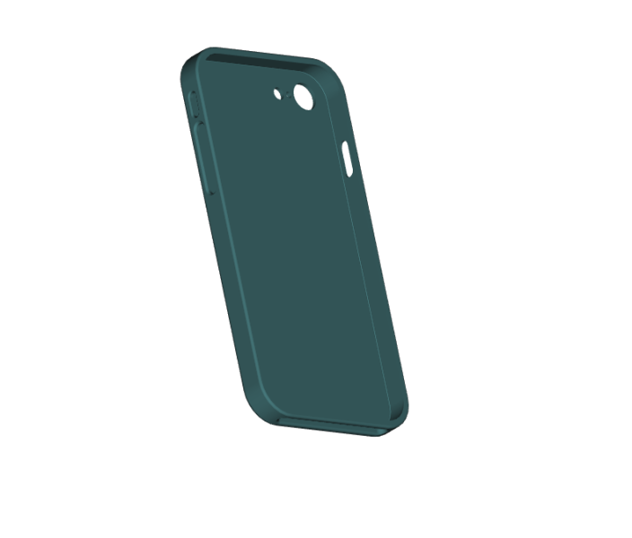 Apple iPhone SE 2022 Case 3D-printmodel .c4d .max .obj .3ds .fbx .stl .blend 
