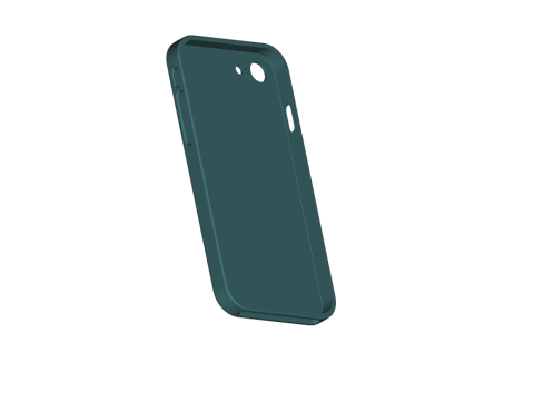Apple iPhone SE 2022 Case 3D Print Model