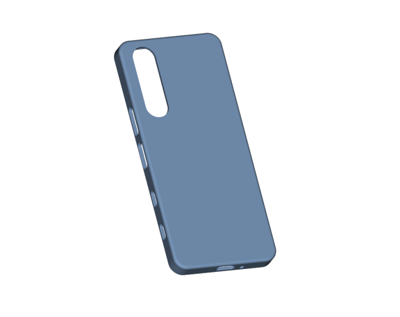 Sony Xperia 5 III case 3D Druckmodell .c4d .max .obj .3ds .fbx .stl .blend 