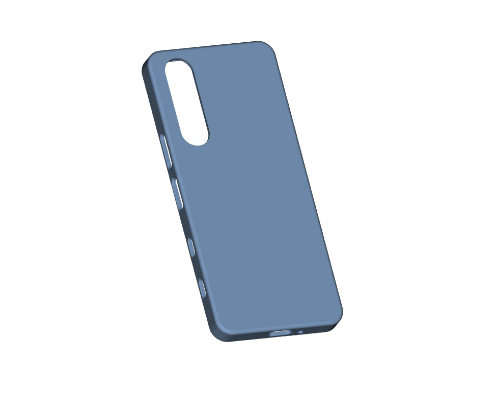 Sony Xperia 5 III case 3D Print Model .c4d .max .obj .3ds .fbx .stl .blend