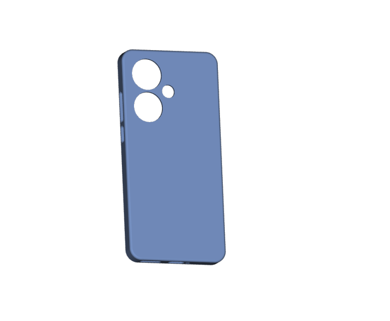 OnePlus Nord CE3 case 3D Print Model .c4d .max .obj .3ds .fbx .stl .blend 