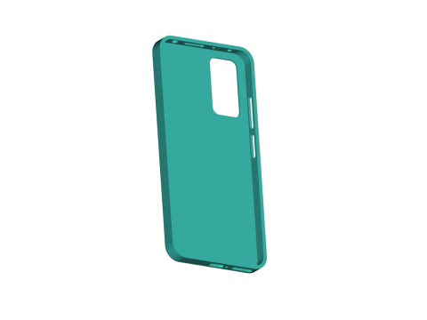 Xiaomi Redmi Note 12 Pro 4G case Model Cetak 3D