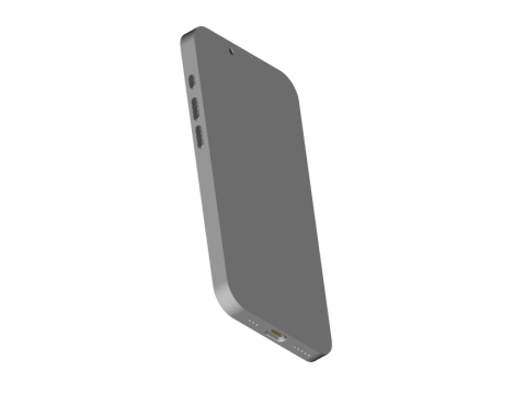 IPhone 16e CAD Model Model Cetak 3D