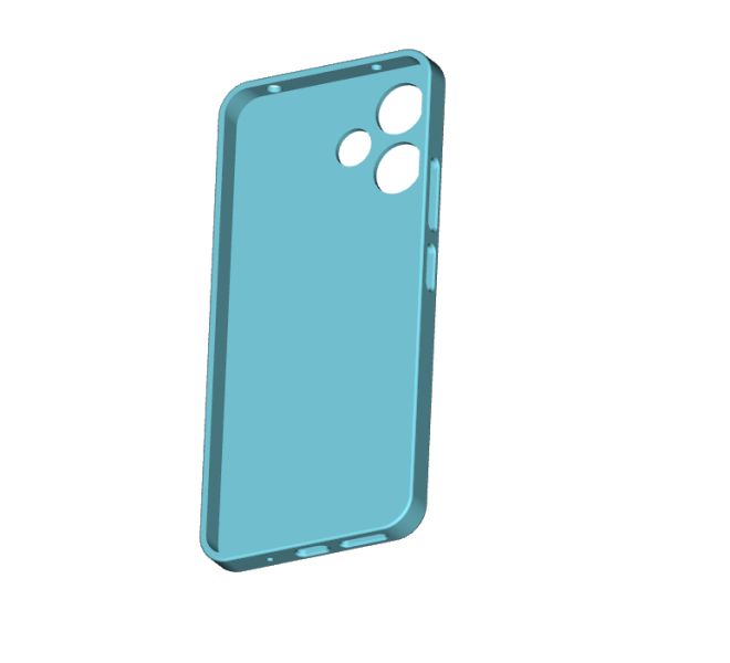Xiaomi Redmi 12 5G case 3Dプリントモデル .c4d .max .obj .3ds .fbx .stl .blend 