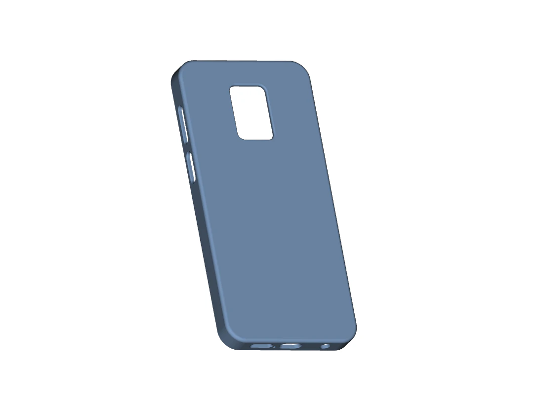 Xiaomi Redmi Note 9S case 3D Print Model .c4d .max .obj .3ds .fbx .stl .blend