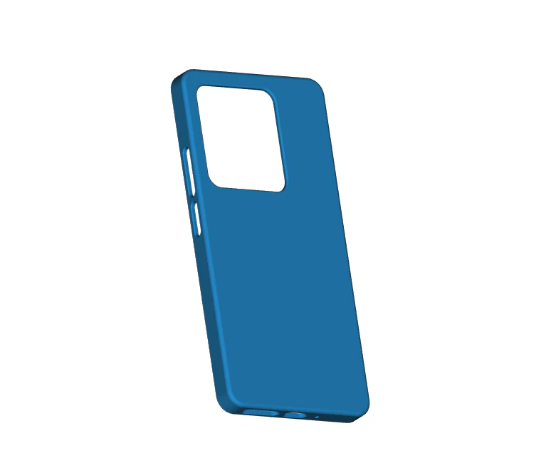 Xiaomi Redmi Note 14S case 3D Print Model .c4d .max .obj .3ds .fbx .stl .blend