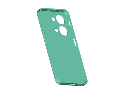 OnePlus Ace 2V case Modelo de impresión 3D
