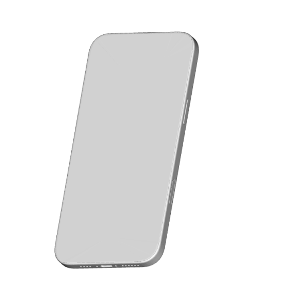 IPhone 16 Pro Max CAD Model 3D Print Model .c4d .max .obj .3ds .fbx .stl .blend