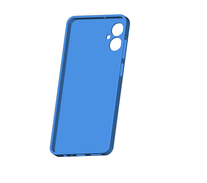 Samsung Galaxy A06 5G case Modello di stampa 3D .c4d .max .obj .3ds .fbx .stl .blend 