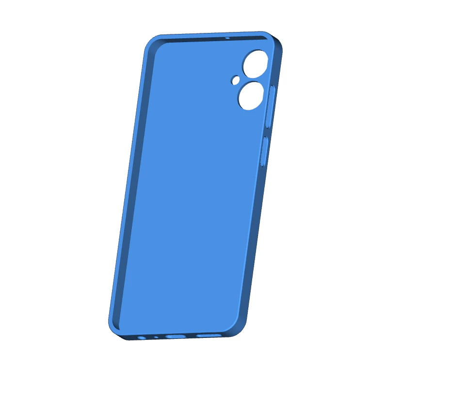 Samsung Galaxy A06 5G case 3D Print Model .c4d .max .obj .3ds .fbx .stl .blend