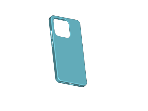 Oppo A5 Energy case 3D-Druckmodell