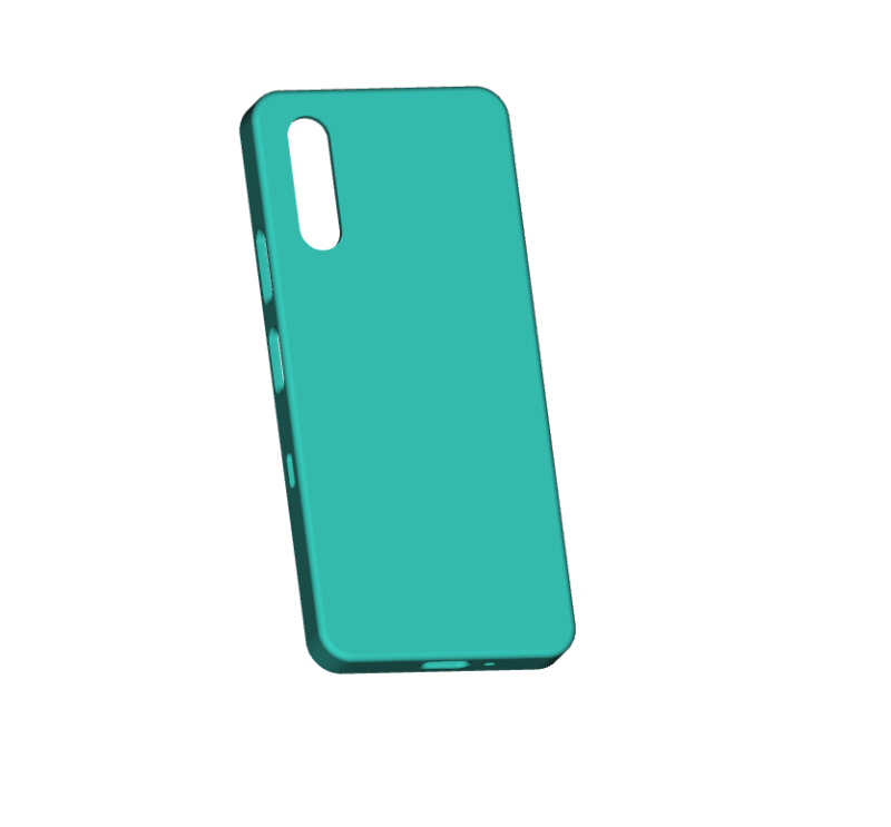 Sony Xperia 10 III case 3D Print Model .c4d .max .obj .3ds .fbx .stl .blend 