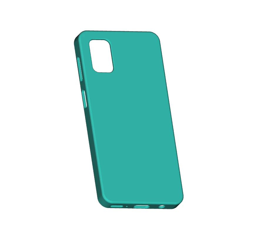 Samsung Galaxy M51 case 3D Print Model .c4d .max .obj .3ds .fbx .stl .blend 