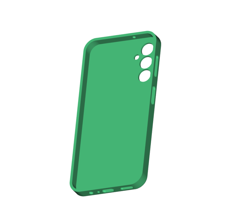 Samsung Galaxy A14 5G case 3D Принт Модель .c4d .max .obj .3ds .fbx .stl .blend 