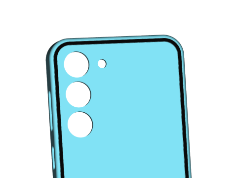 Samsung Galaxy S23 case Modelo de impresión 3D