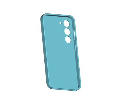 Samsung Galaxy S23 case 3D 프린트 모델