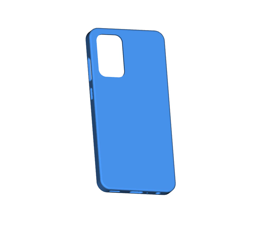 Samsung Galaxy A72 case 3D Print Model .c4d .max .obj .3ds .fbx .stl .blend